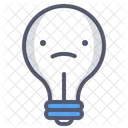 Sad Bulb Sad Bulb Icon