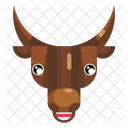 Sad Bull Bull Bull Emoji Icon