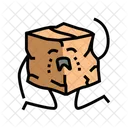 Sad Torn Cardboard アイコン