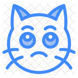 Sad Cat  Icon