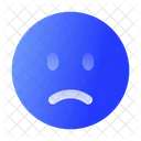 Sad Circle Faces Sad Faces Icon