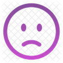Sad circle  Icon