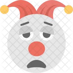 Sad Clown  Icon