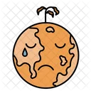 Sad Earth  Icon