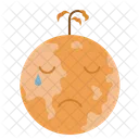 Sad Earth  Icon
