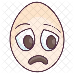 Sad Egg  Icon