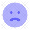 Sad Upset Emoji Icon