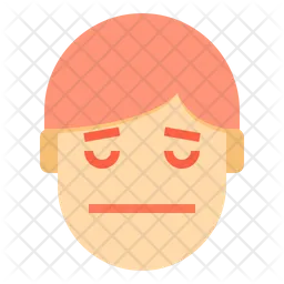 Sad Emotion Face  Icon