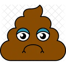 Sad Expression Emoji Icon