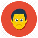 Sad Face Sad Boy Facial Expression Icon