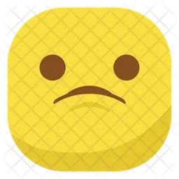 Sad Face Emoji Icon