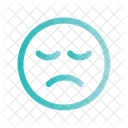 Sad Face Face Emoticon Icon