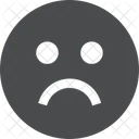 Face Emoji Sad Icon