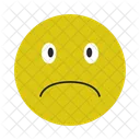 Sad Face Emoticon Emoji Icon