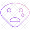 Sad Face Emoticon Emoji Icon