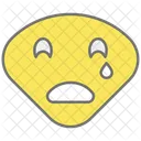 Sad Face Emoticon Emoji Icon