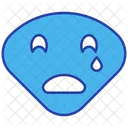 Sad Face Emoticon Emoji Icon