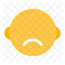 Sad Face Negative Feedback Icon