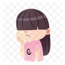 Sad Girl  Icon