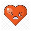 Heart Sad Emotional Icon
