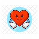 Sad Heart  Icon