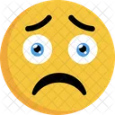 Emoji Unhappy Man Icon