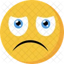 Emoji Unhappy Man Icon