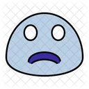 Emoji Unhappy Man Icon