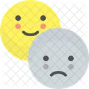 Sad Happy Smile Icon