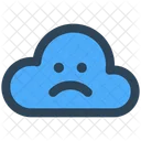 Cloud Computing Sad Icon