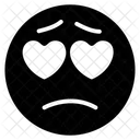 Sad Love Emoji Sad Expression Emotag Icon