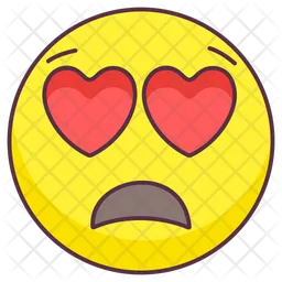Sad Love Emotag Emoji Icon