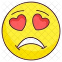 Sad Love Emoji Sad Expression Emotag Icon