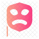 Sad Mask Cultures Carnival Mask Icon