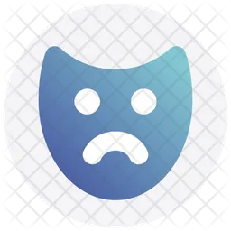 Sad Mask  Icon