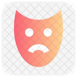 Sad Mask  Icon