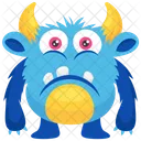 Sad Colorful Ugly Icon