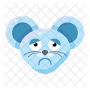 Sad Mouse Unhappy Mouse Emoji Icon