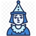 Character Pierrot Theater Icon