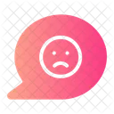 Sad Review Sad Chat Feedback Icon