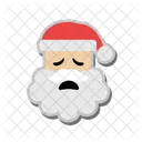 Sad santa claus  Icon