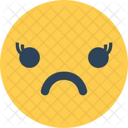 Sad Smiley Emoji Icon