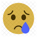 Sad tear  Icon