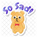 Sad Teddy  Icône