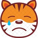 Sad Tiger  Icon