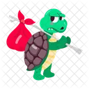 Turtle Cartoon Turtle Stickers Tortoise Cartoon Icon