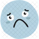 Sadness Facial Reaction Icon