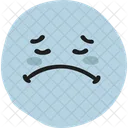 Sadness Facial Reaction Icon
