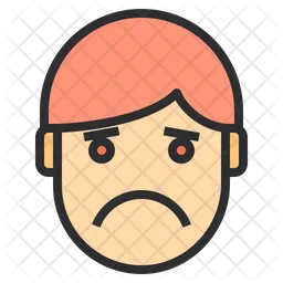 Sadness Emotion Face Emoji Icon