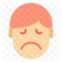Sadness Emotion Face  Icon